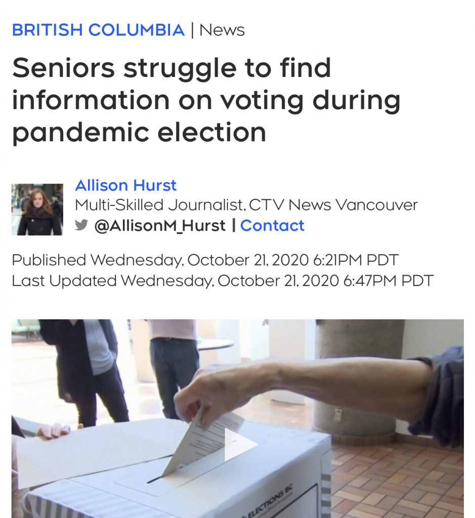Seniors struggle to find information on voting